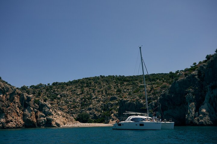 Catamaran Cruise in Nafplio | Greek Buffet & Open Bar