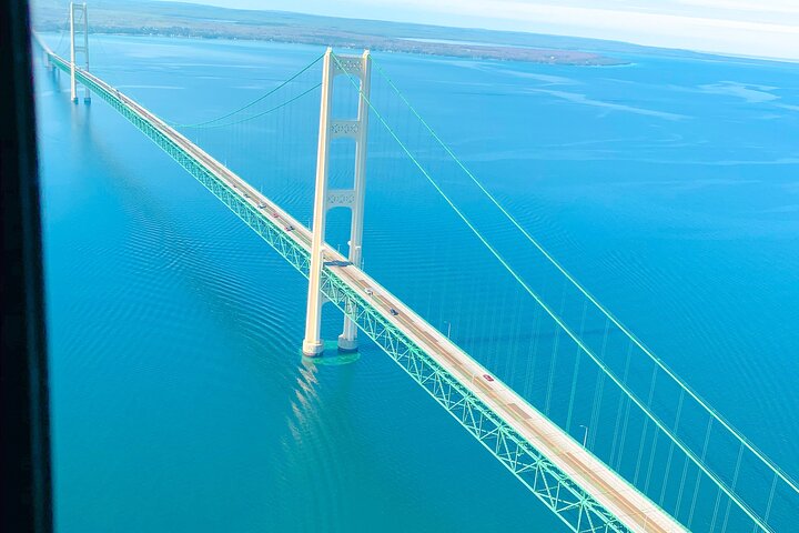 Mackinac Bridge Helicopter Tour