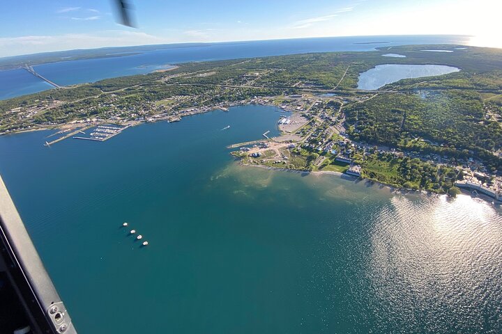 Mackinac Bridge Helicopter Tour