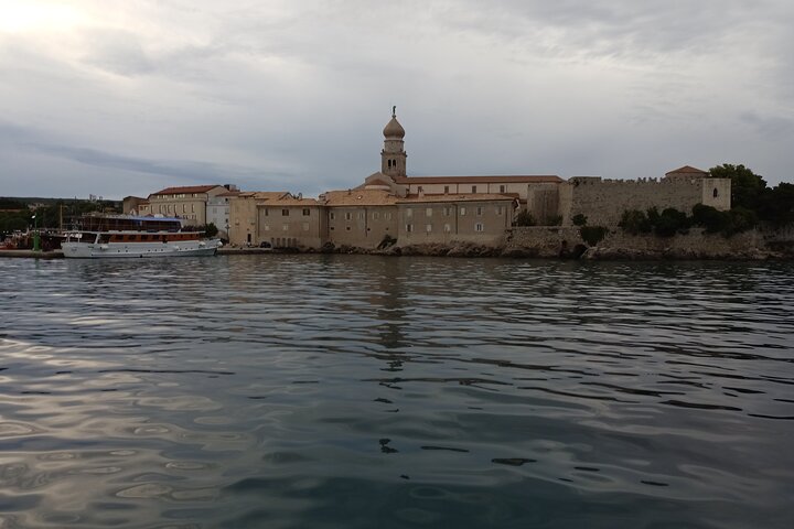 Evening Boat Trip: Punat to Krk City + 2 Hours Free Time