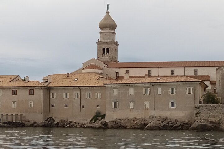 Evening Boat Trip: Punat to Krk City + 2 Hours Free Time