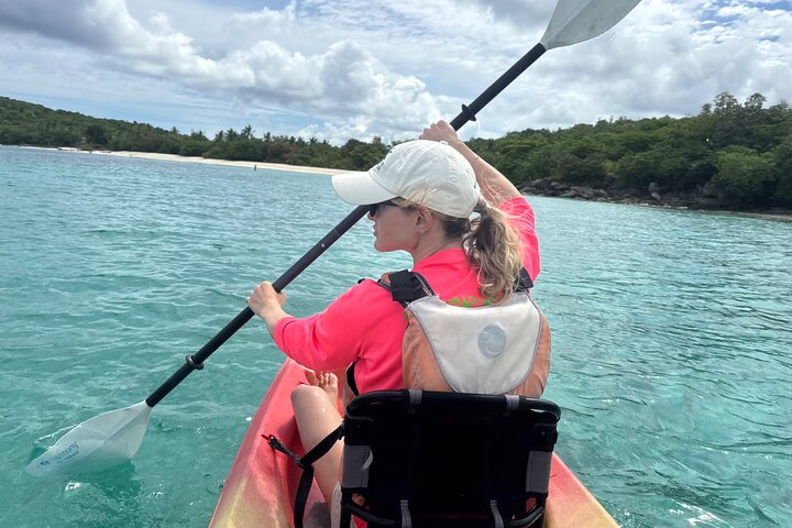 Kayak & Snorkel with Sea Turtles, National Park, St. John