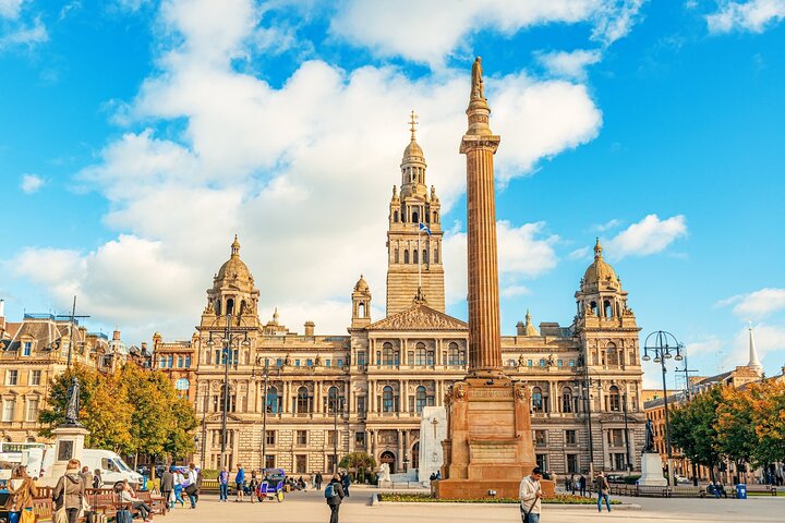 Edinburgh: Privately Guided Day Tour of Glasgow in Luxury Minivan