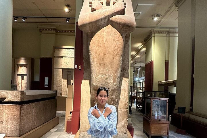 Day Tour to Giza Pyramids, Museum from Port Said with Camel Ride