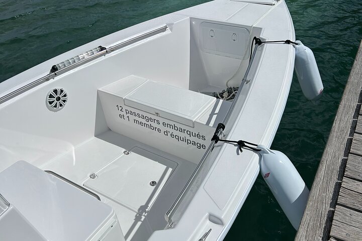 Bathtub of Josephine and Islands Half day Boat trip