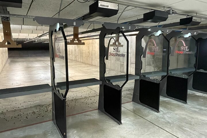 Bullets & BBQ at Indoor Shooting Range in St. Louis County