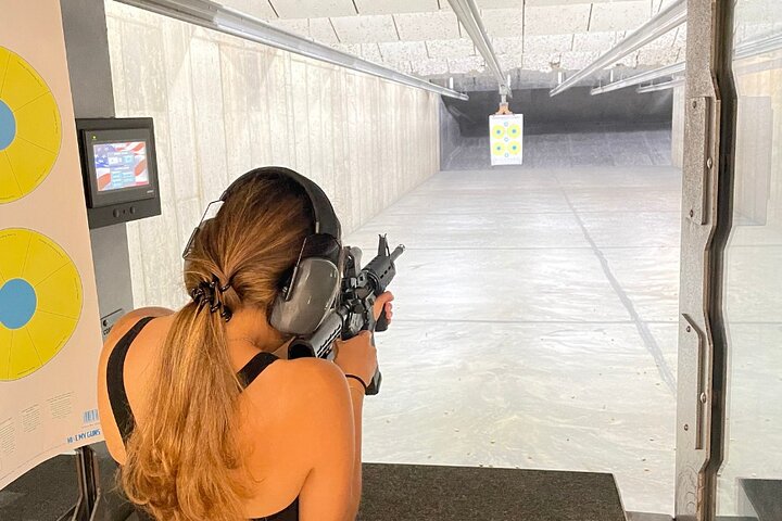 Bullets & BBQ at Indoor Shooting Range in St. Louis County