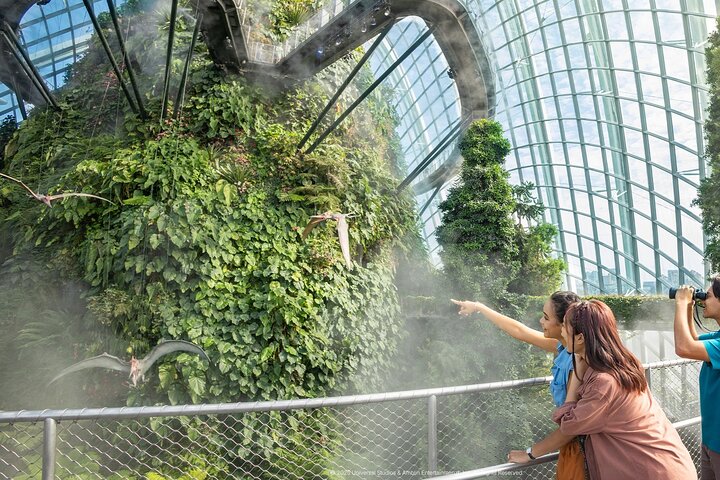Singapore OCBC Skyway Flower dome Cloud Forest Garden by the Bay