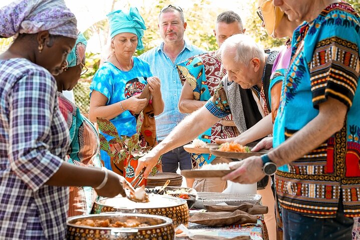 Private Market Tour & Gambian Cooking Class with Hotel Transfers