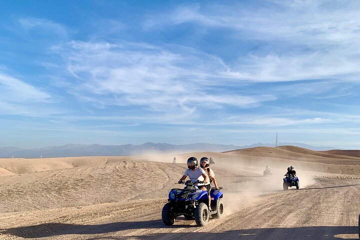 Agafay dersert Dinner & show with Quad Biking and Camel Ride