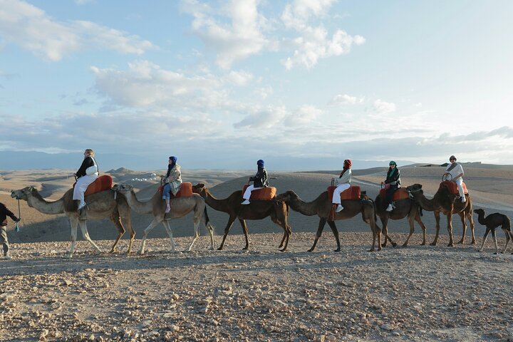 Agafay dersert Dinner & show with Quad Biking and Camel Ride