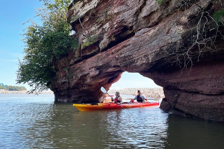 Kayak the Bay of Fundy Sea Caves