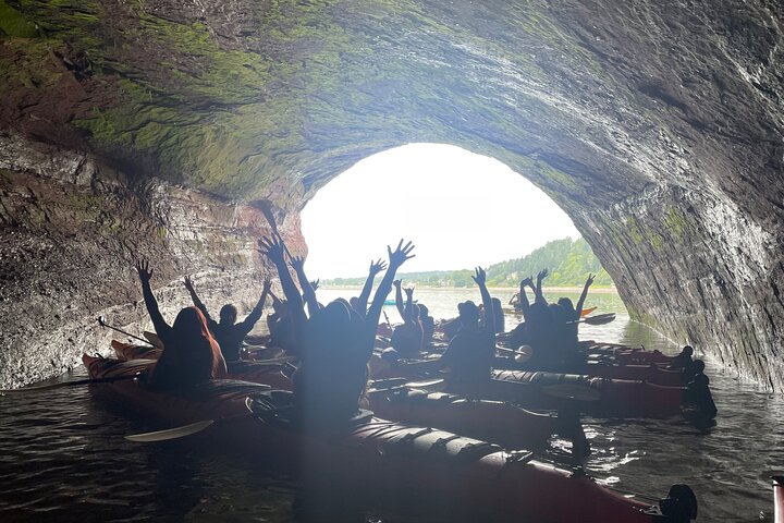 Kayak the Bay of Fundy Sea Caves