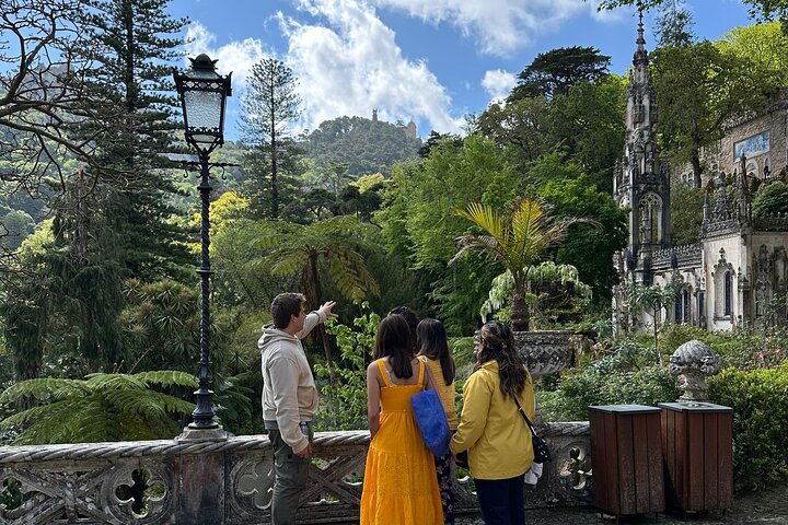 Half-Day Sintra: Pena Palace & Regaleira Small-Group Tour