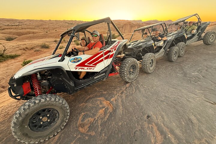 BEST! Hell's Revenge U-Drive 4X4 Tour in Moab +Dinosaur Tracks!