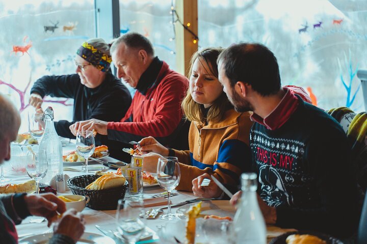King Crab Safari and visit a Snowhotel from Saariselkä