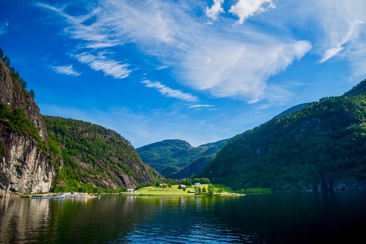 Bergen Mostraumen Fjord Cruise with Live Guide