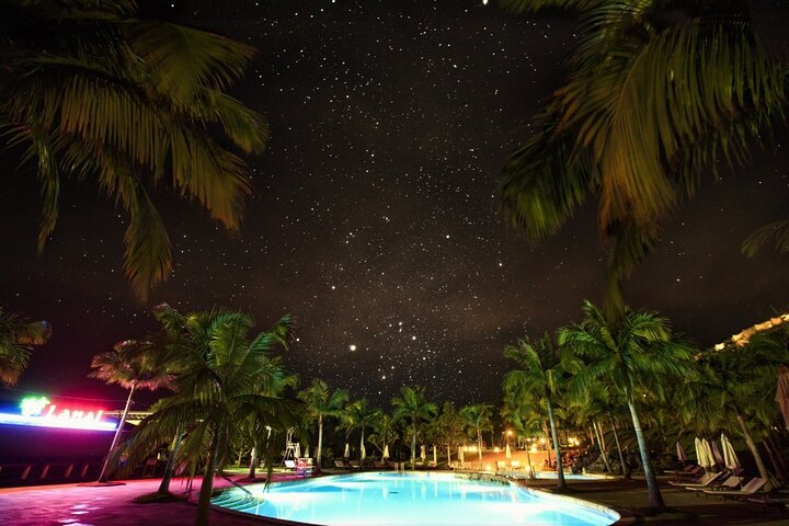 Stargazing to Mr. Chu in Kanucha Resort