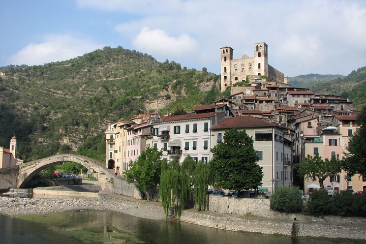 Day on a Vespa among the Ligurian villages of the Riviera dei Fiori.