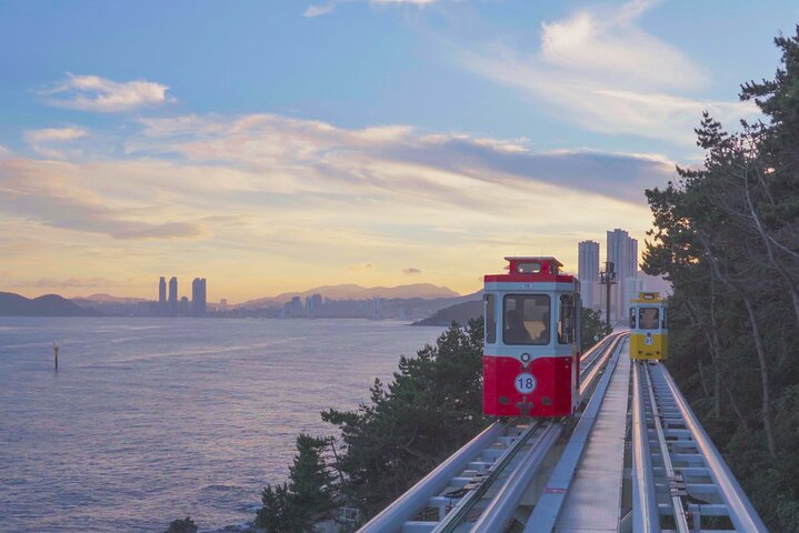 Busan Tour: Sky Capsule, Gamcheon, Haeundae Blueline Park & more