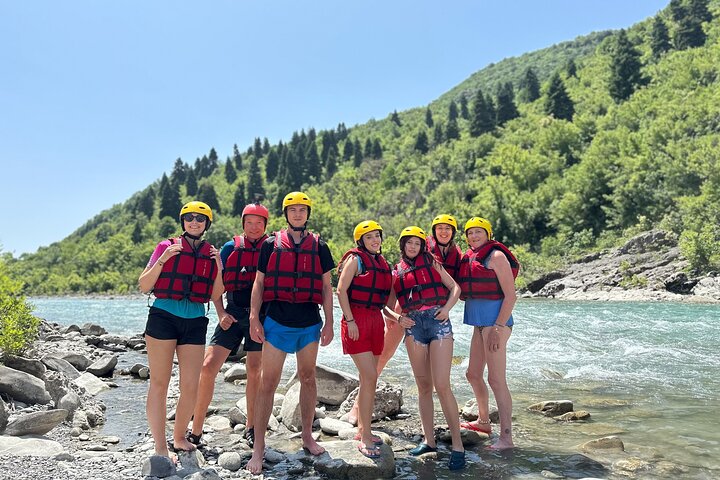 Vjosa River Rafting & Kayaking Adventure in Permet
