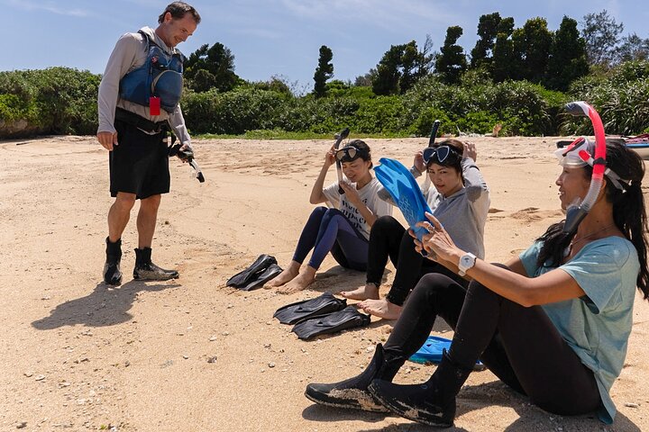 Okinawa Private Adventure Day: Beaches, Snorkeling & Waterfalls