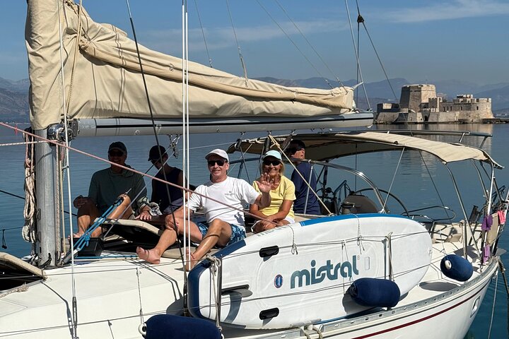 Nafplio Sun Sail Cruises | Half Day | Private | With Full Meal