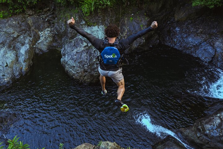 Half-Day Yunque Rainforest Waterslide & rope swing Guided Tour