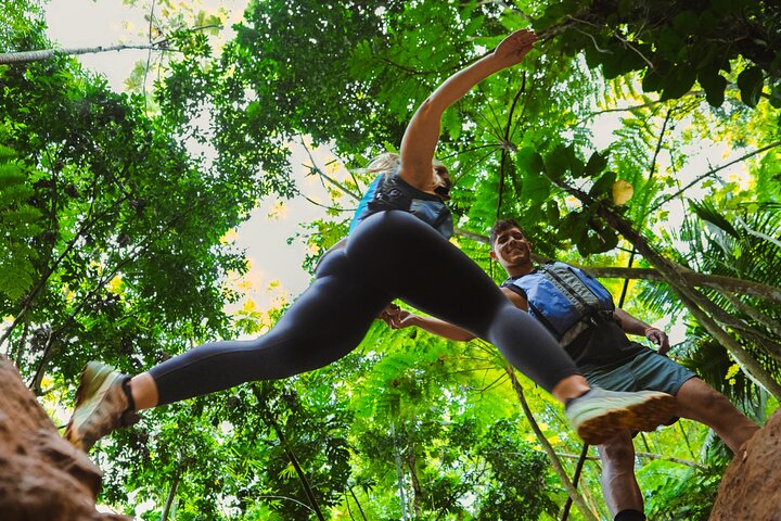 Half-Day Yunque Rainforest Waterslide & rope swing Guided Tour