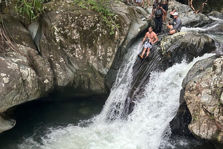 Half-Day Yunque Rainforest Waterslide & rope swing Guided Tour