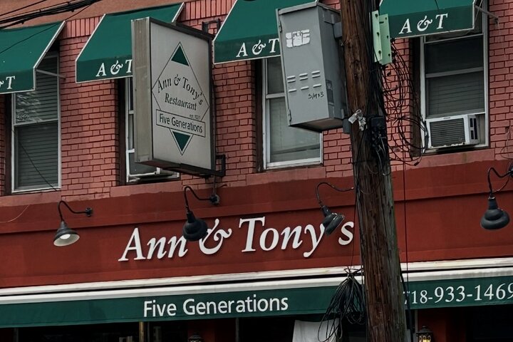 The "Real Little Italy" Arthur Ave in the heart of The Bronx, NY