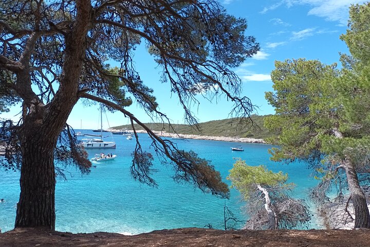 Private Boat Tour To Pakleni Islands and Red Rocks