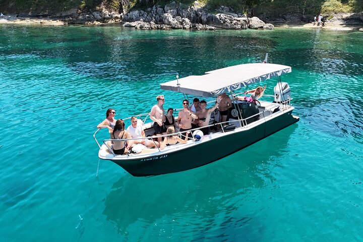 4 Stops Zadar Boat Tour: Swim, Snorkel & Island Hopping