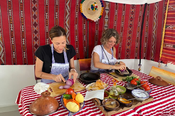 Moroccan Cooking Class with a Local Family & Market Visit