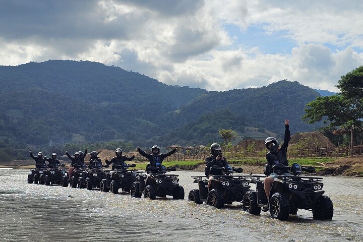 Sticky waterfall ATV and White water rafting Adventures