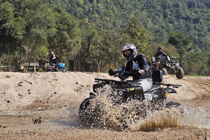 Sticky waterfall ATV and White water rafting Adventures