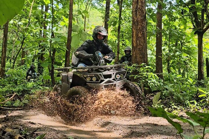 Sticky waterfall ATV and White water rafting Adventures