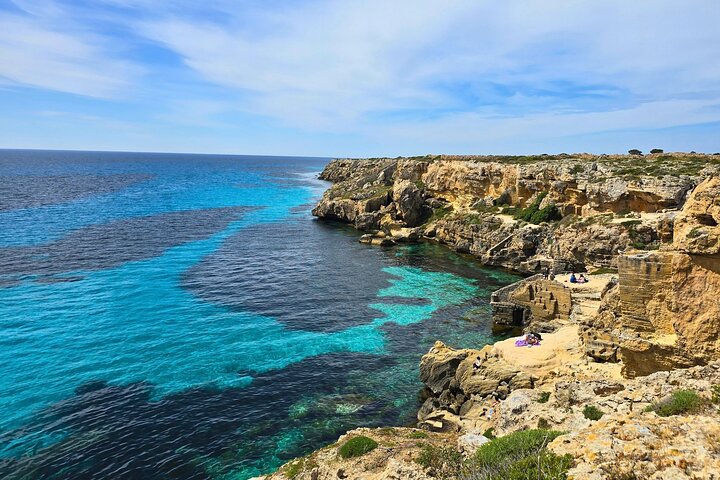 Favignana and Levanzo Day Trip Egadi Islands with Lunch from Trapani