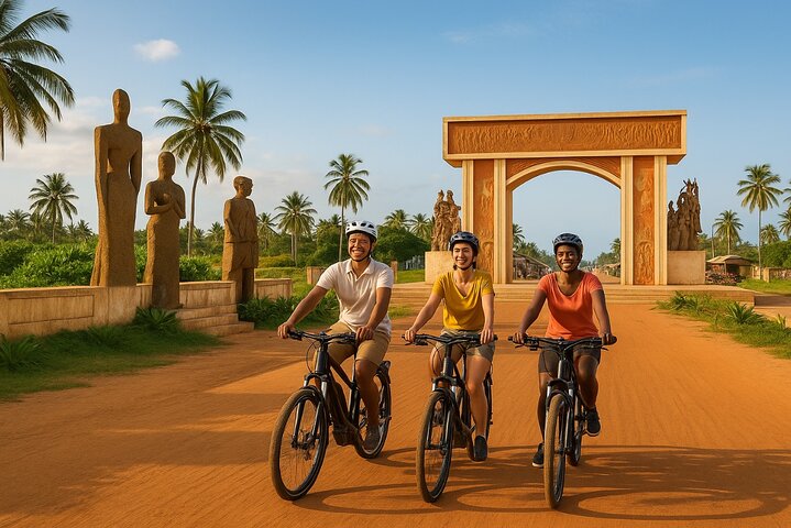 Ouidah full-day electric bike tour EN