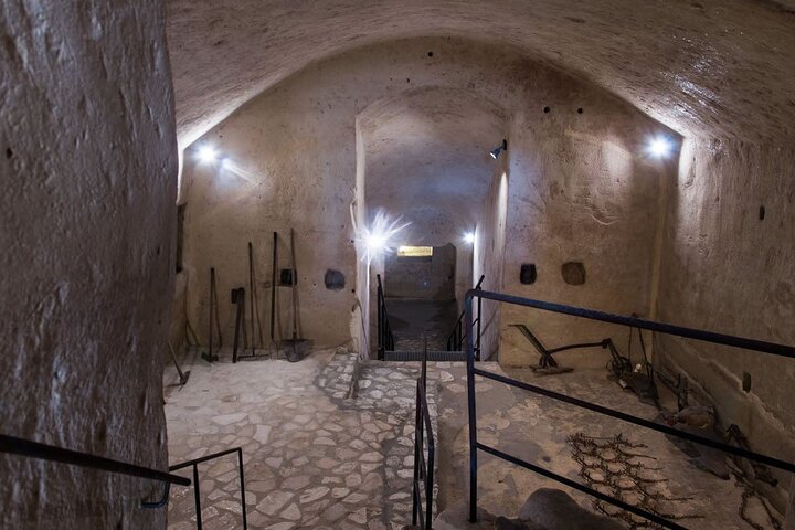 Matera by Night. Entrance fees included Cave House and Rock Church.
