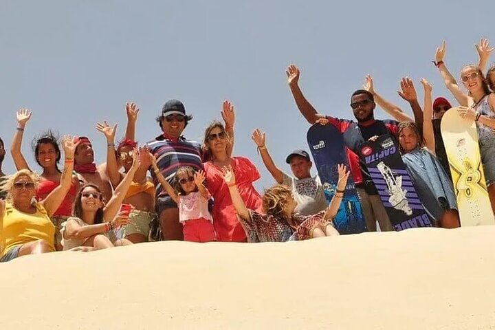 Boavista: Santa Monica beach, cave, sand dunes & shipwreck