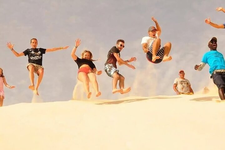 Boavista: Santa Monica beach, cave, sand dunes & shipwreck