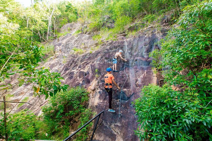 Koh Phangan Zipline Adventure with Wang Sai Waterfall View