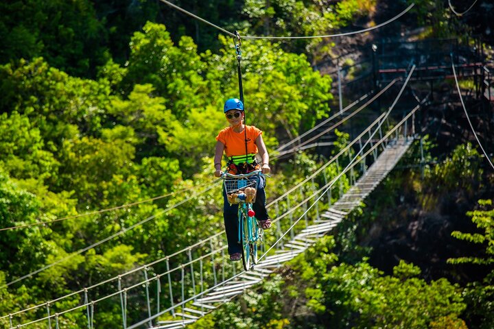 Koh Phangan Zipline Adventure with Wang Sai Waterfall View