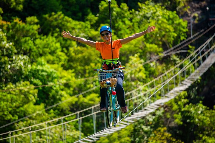 Koh Phangan Zipline Adventure with Wang Sai Waterfall View