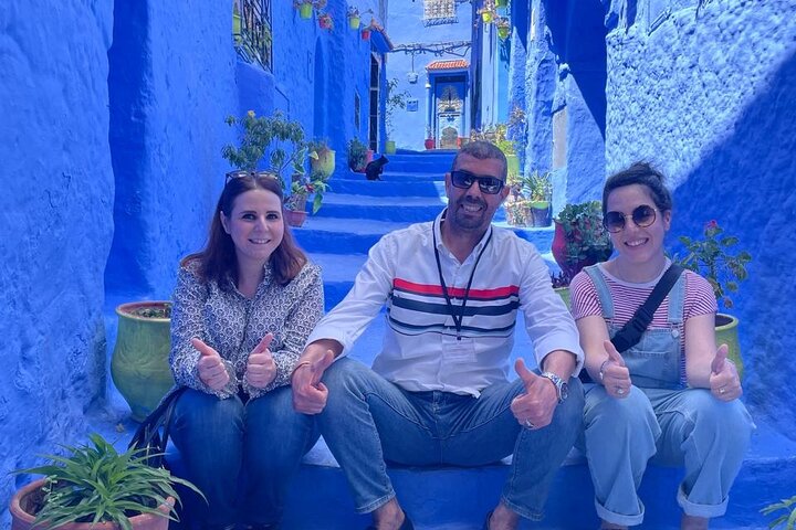 Full-day guided tour from Rabat to Chefchaouen iconic blue city