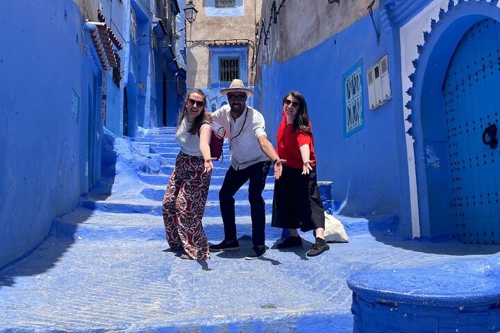 Full-day guided tour from Rabat to Chefchaouen iconic blue city