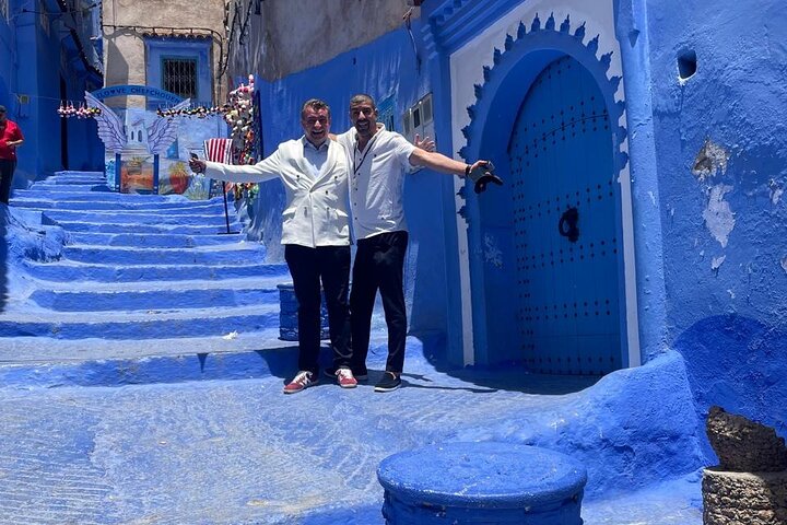 Full-day guided tour from Rabat to Chefchaouen iconic blue city