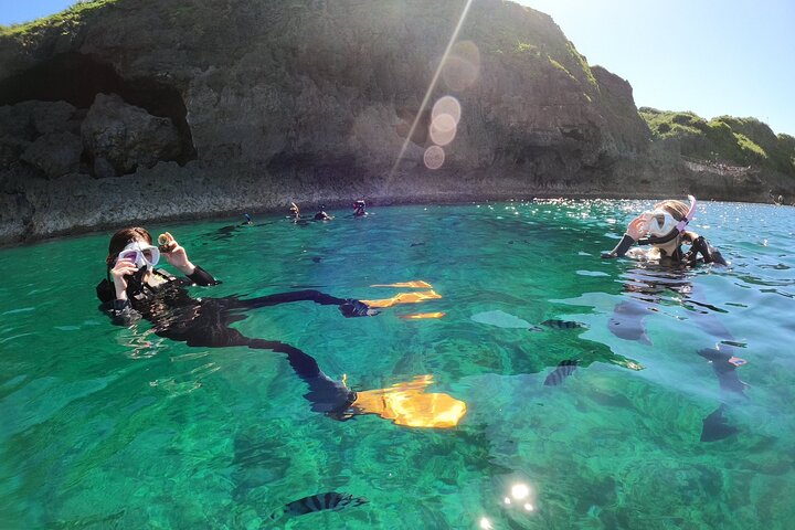 Blue Cave & Tropical Fish Private Snorkeling !Free Photo Gift