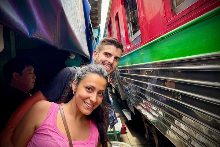 Bangkok: Floating Market and Train Market Experience